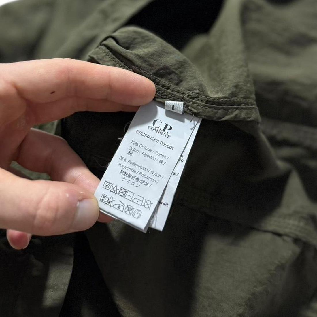 CP Company Canvas Goggle Jacket