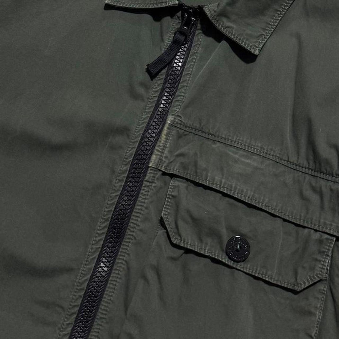 Stone Island Green Overshirt