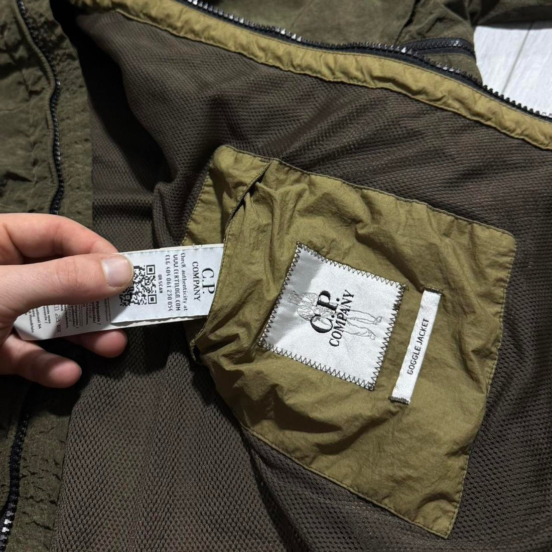 CP Company M.T.t.N. nylon Goggle Jacket