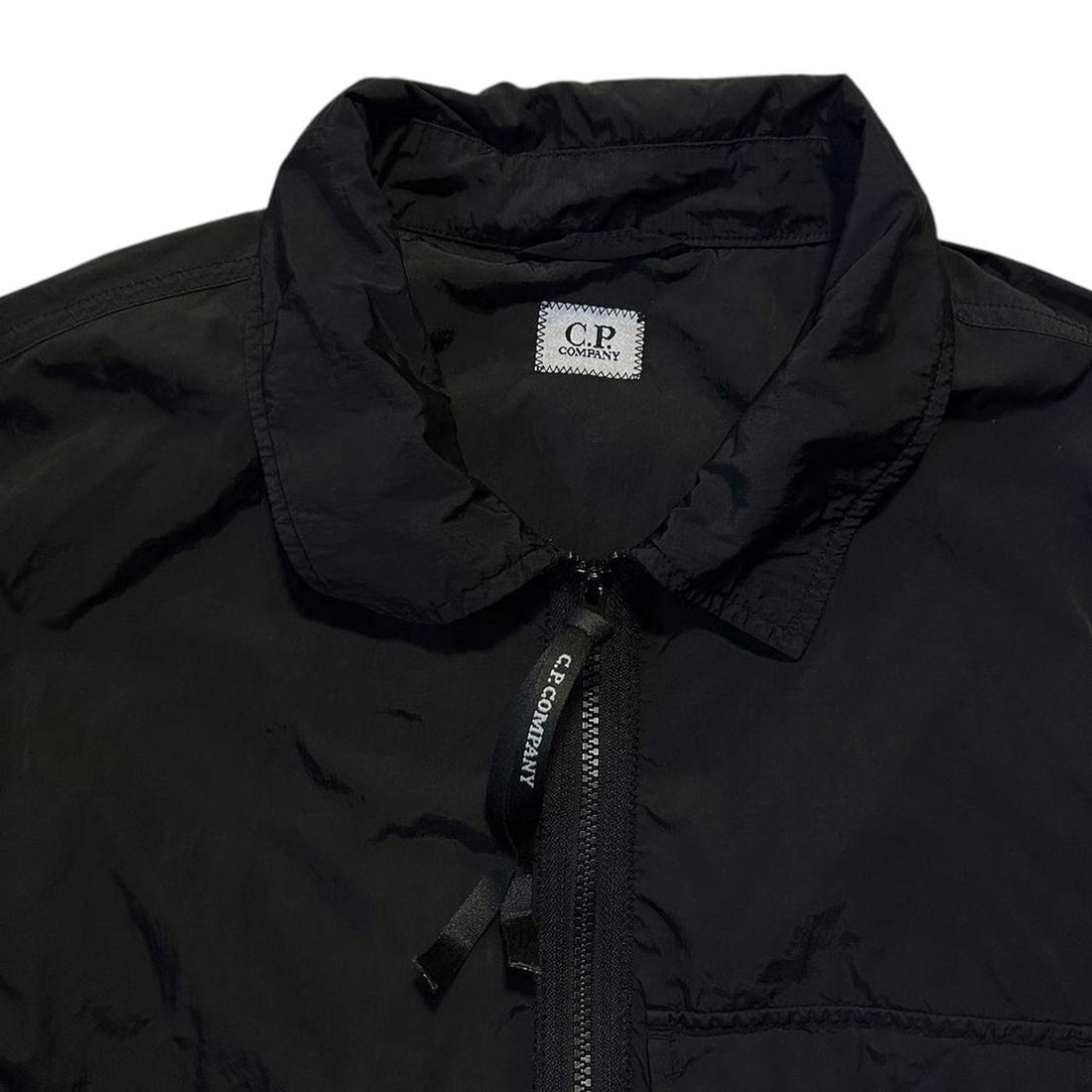 CP Company Black Nylon Overshirt