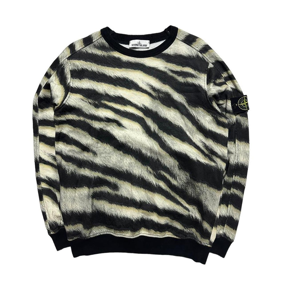 Stone Island Zebra Pullover Crewneck