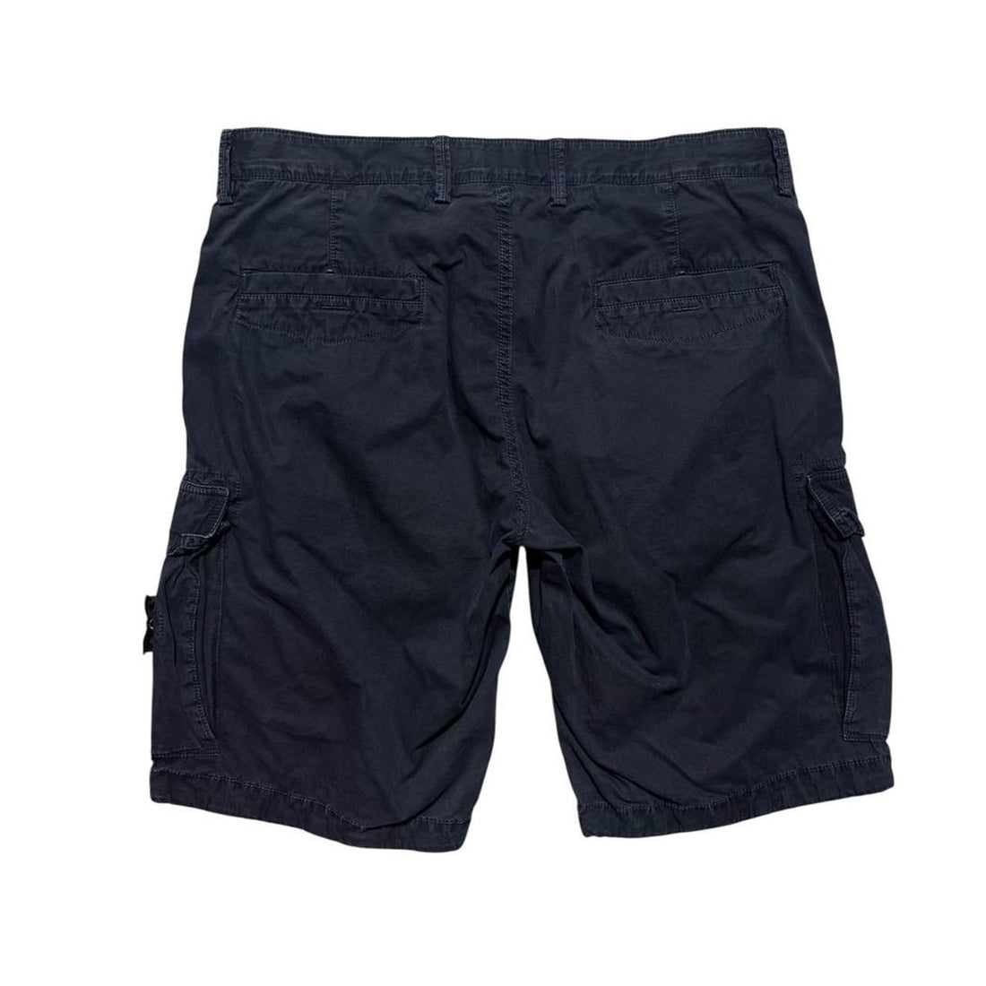 Stone Island Canvas Cargo Shorts