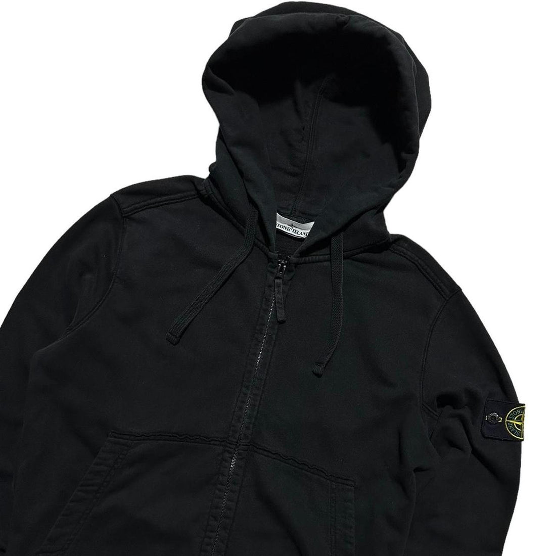 Stone Island Zip Up Hoodie