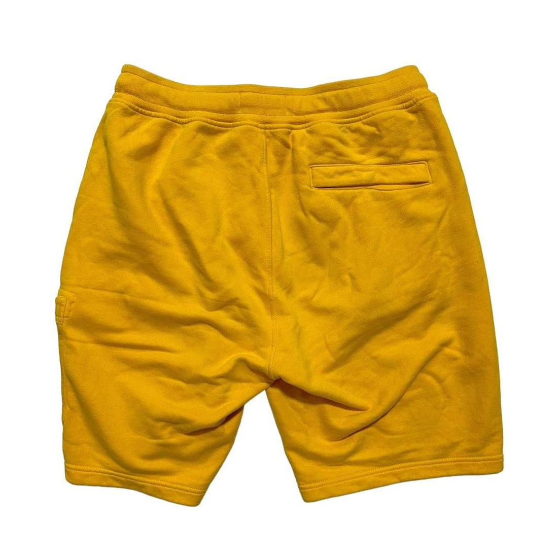 Stone Island Yellow Cotton Shorts