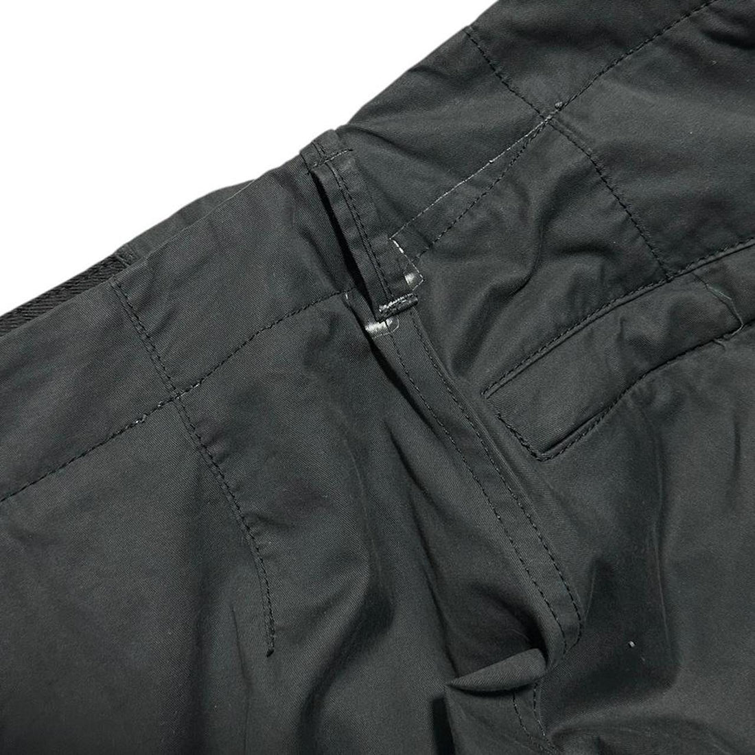 Stone Island Black Cargo Trousers