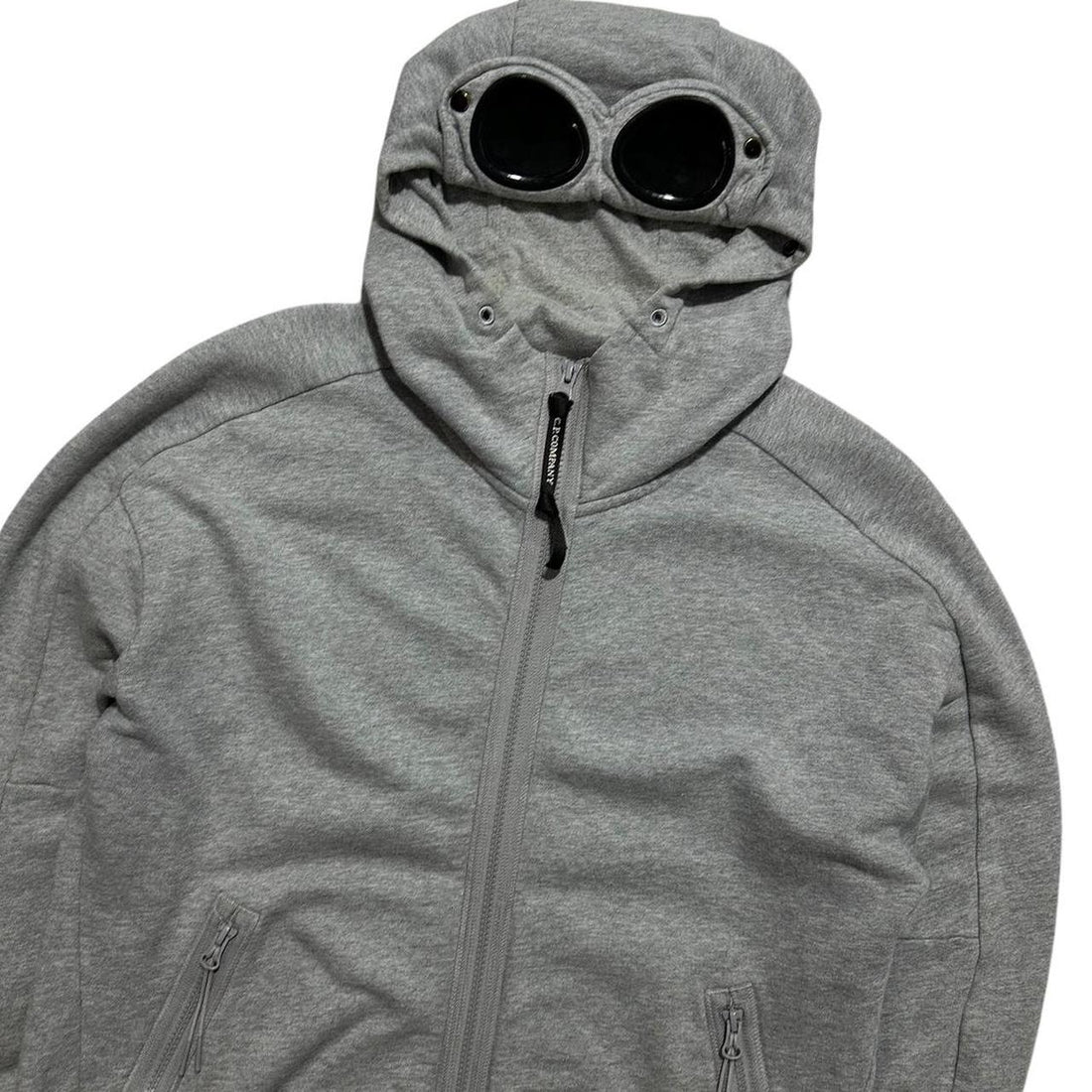 CP Company Grey Goggle Hoodie