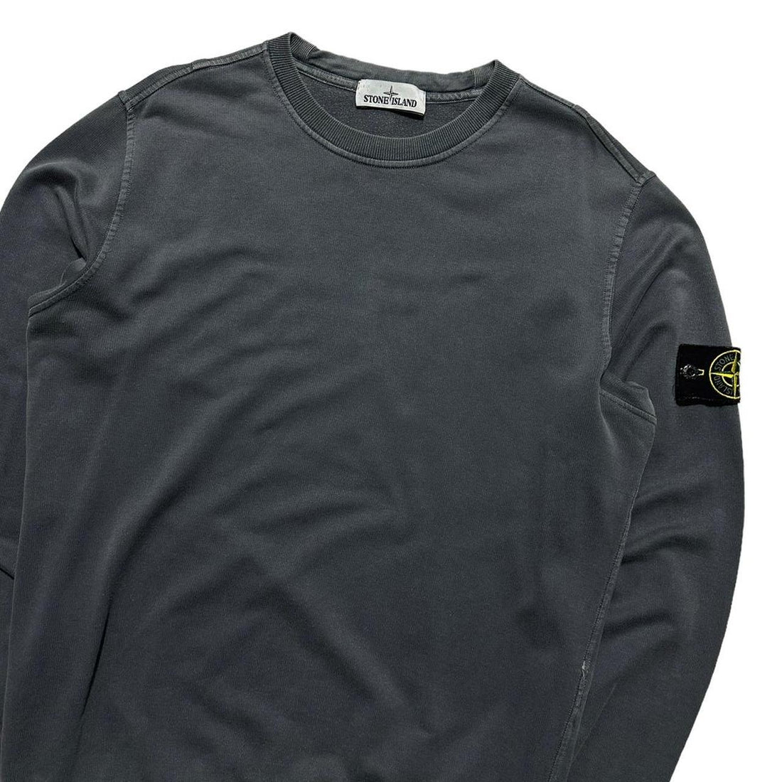 Stone Island Grey Pullover Crewneck