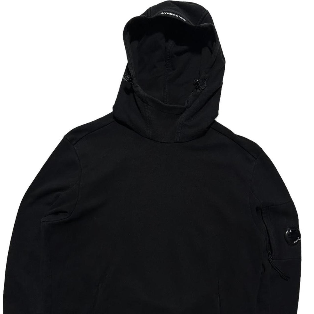 CP Company Black Pullover Hoodie