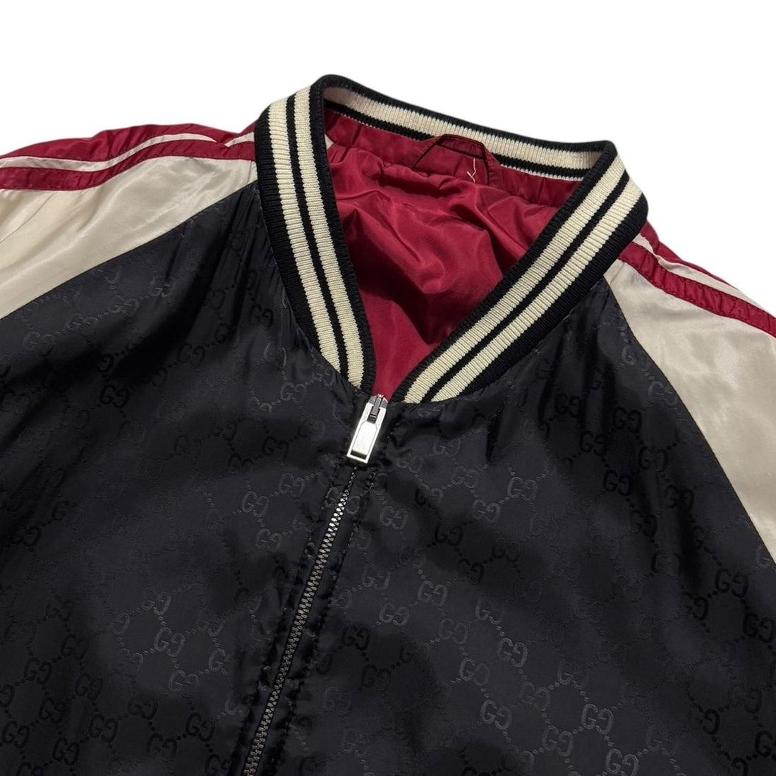 Gucci Monogram Nylon Track Jacket