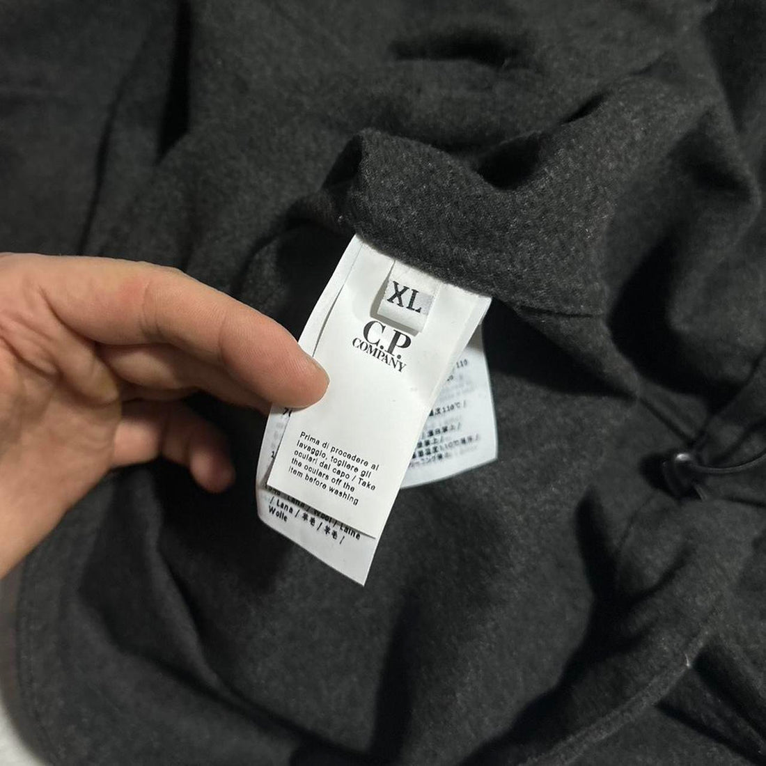 CP Company Grey Wool Jacket