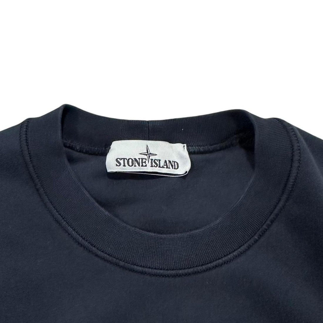 Stone Island Navy Pullover Crewneck