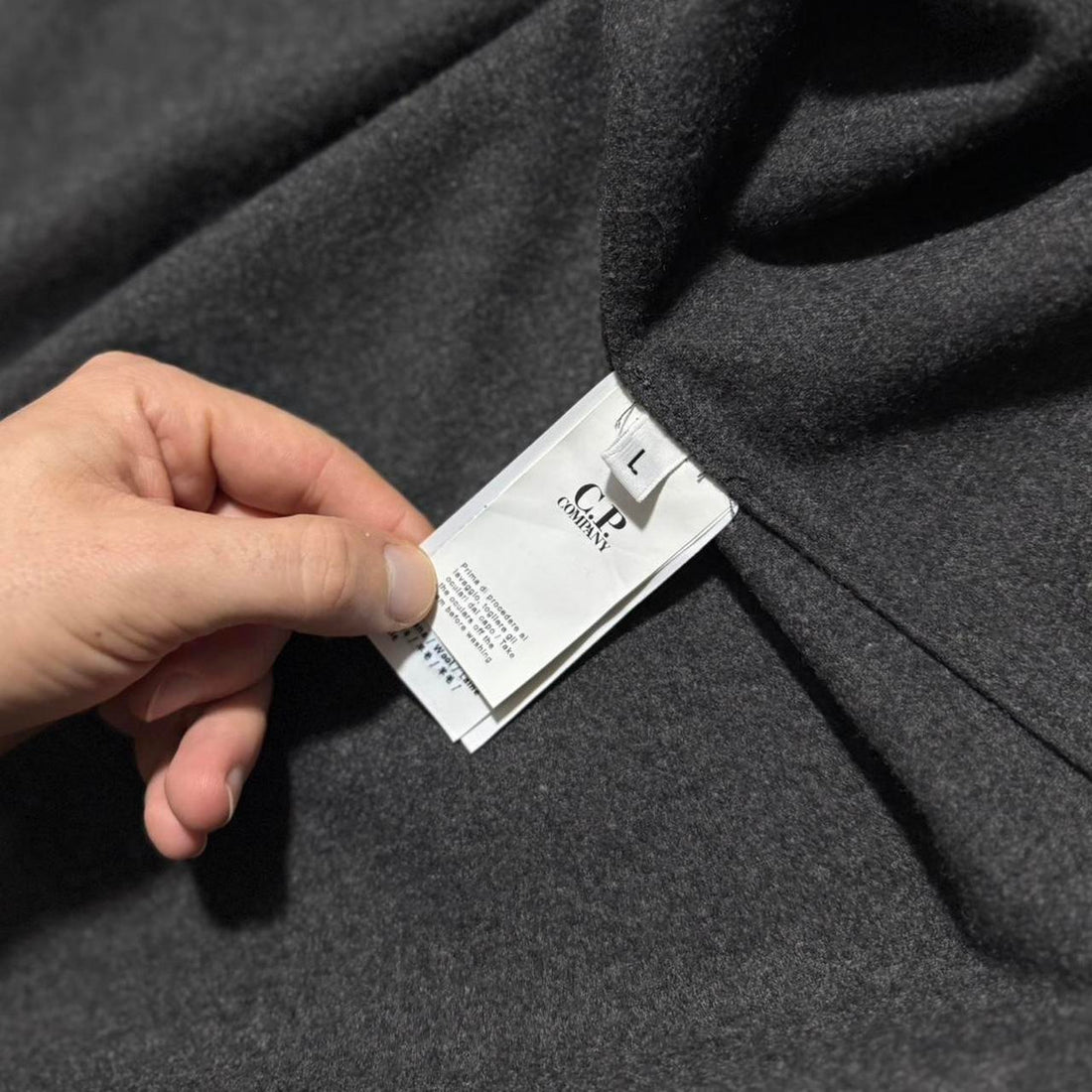 CP Company Wool Hooded Jacket