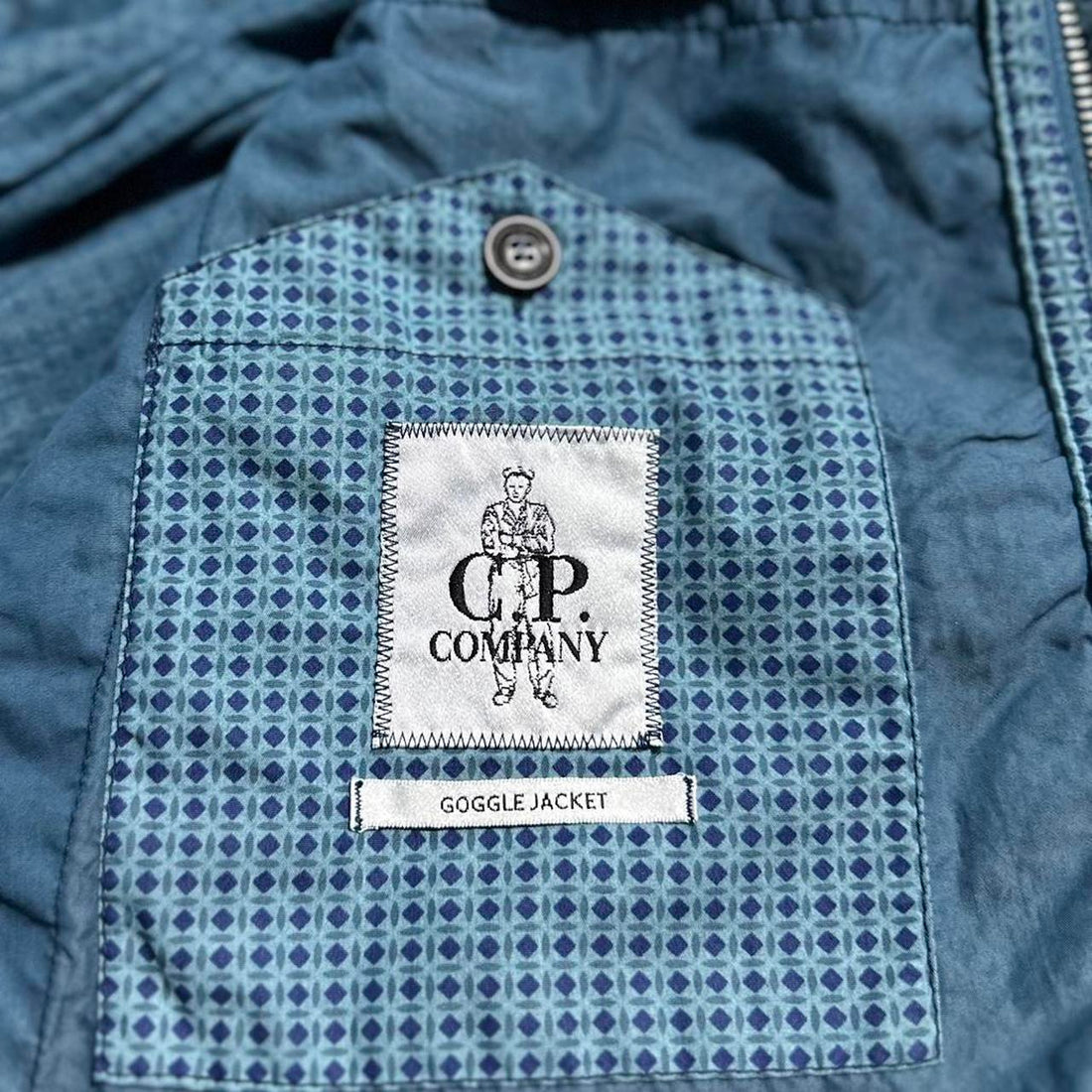 CP Company Polka Dot Goggle Jacket