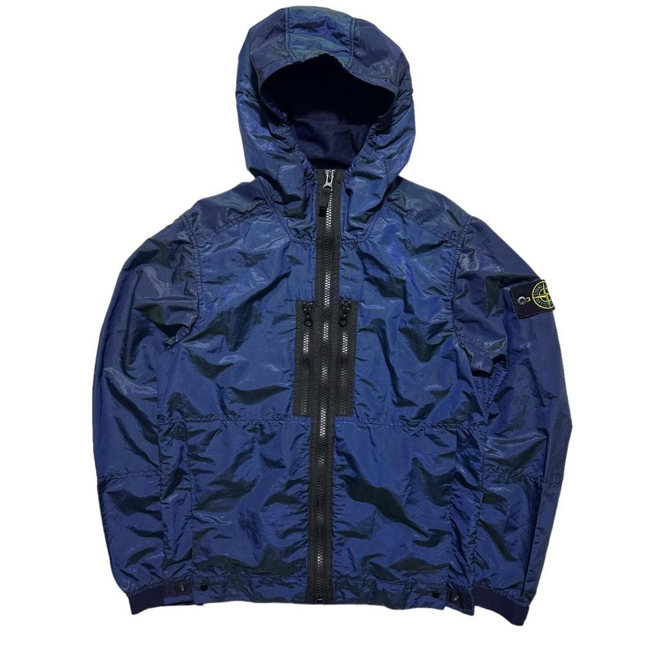 Stone island nylon sale metal watro colour weft