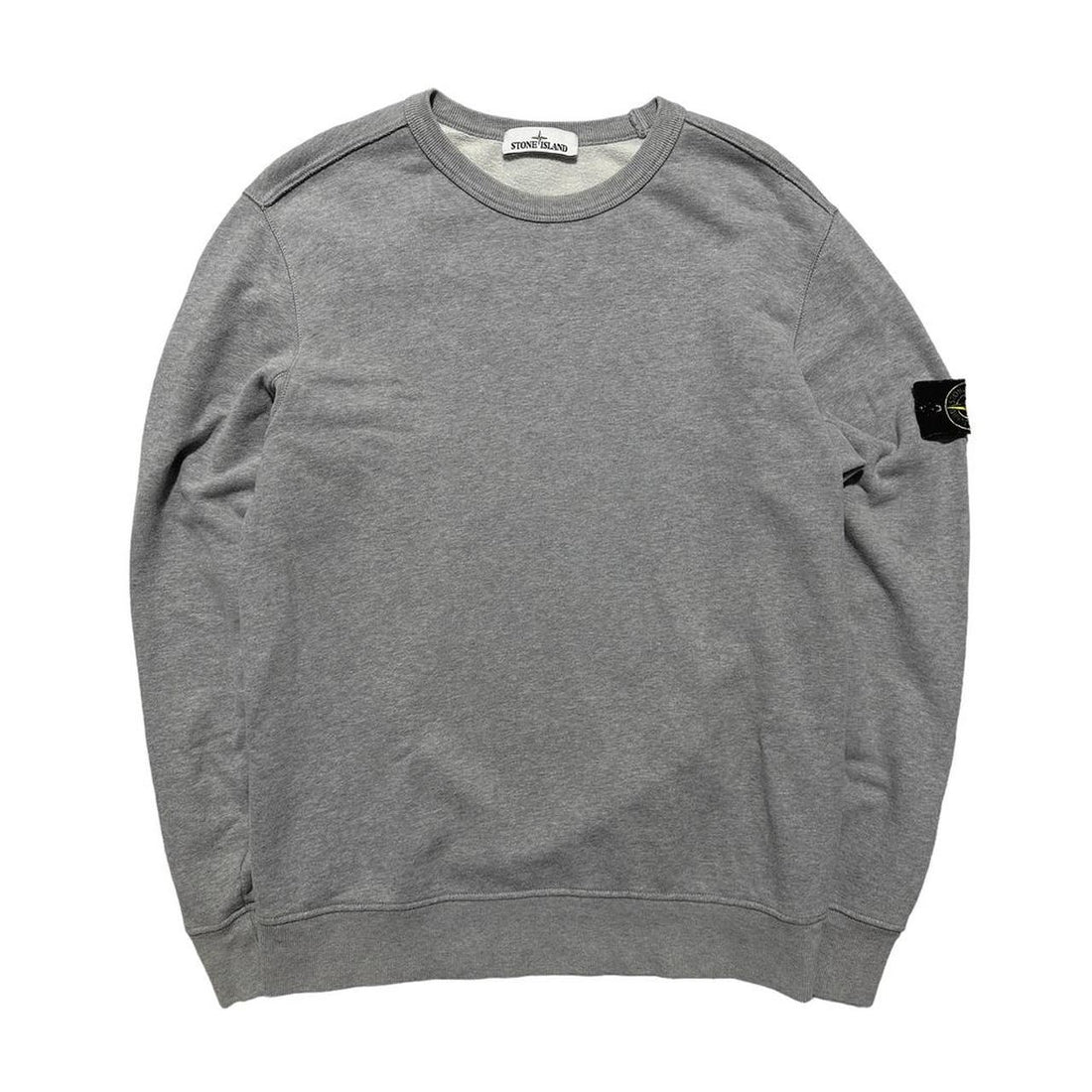 Stone Island Grey Pullover Crewneck