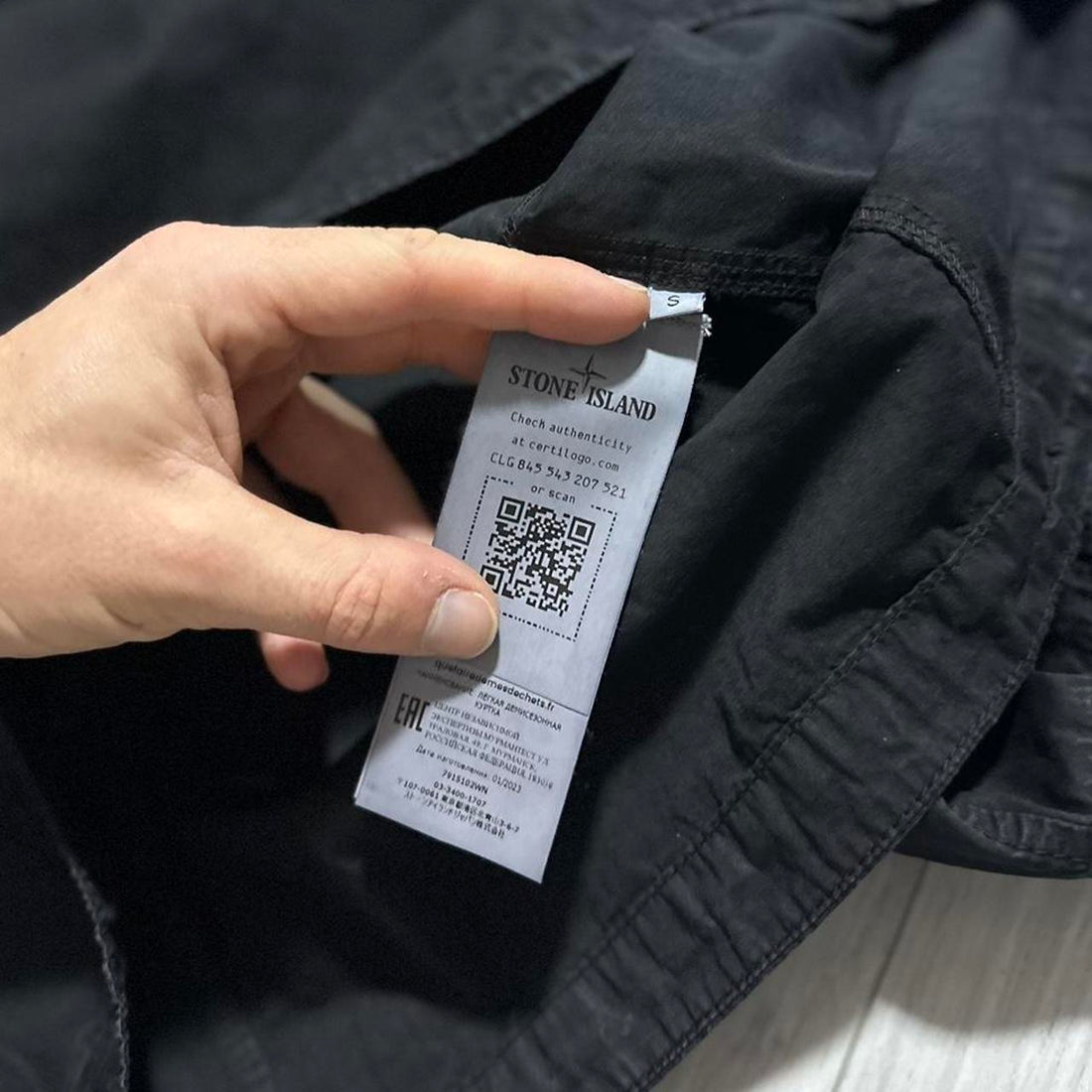 Stone Island Black Overshirt