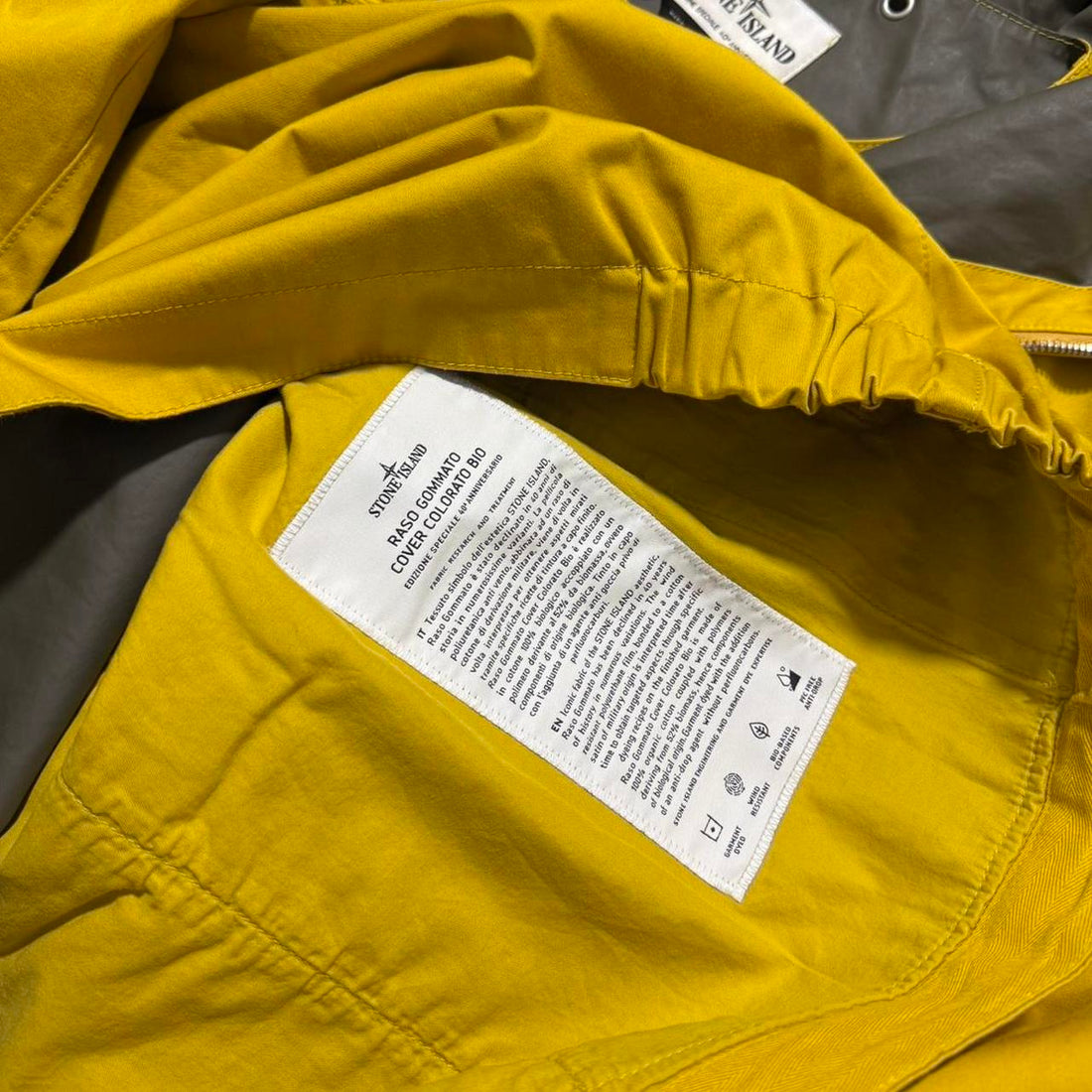 Stone Island Raso gommato 40th Anni Smock