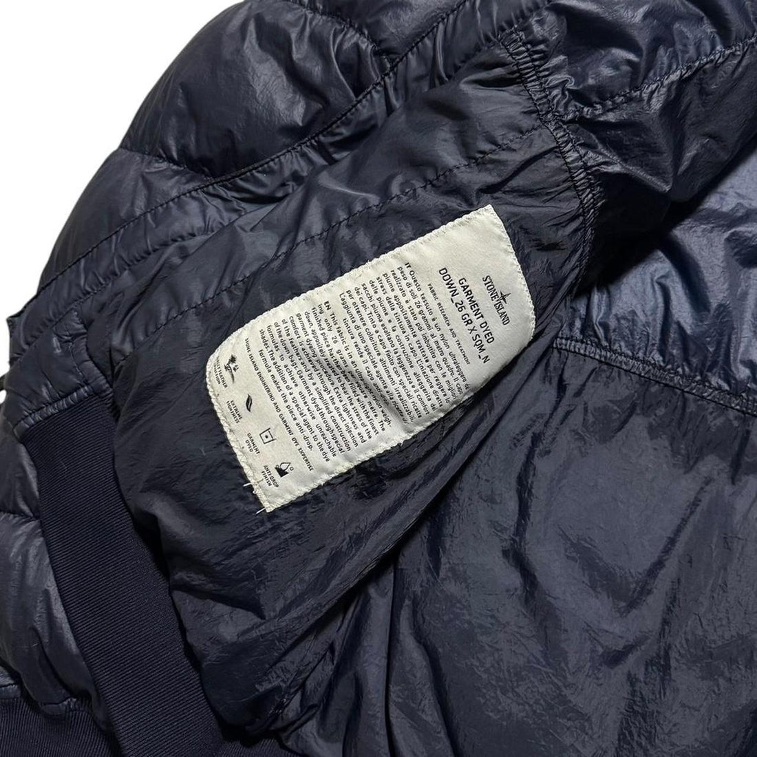 Stone Island Garment Dyed Down Jacket