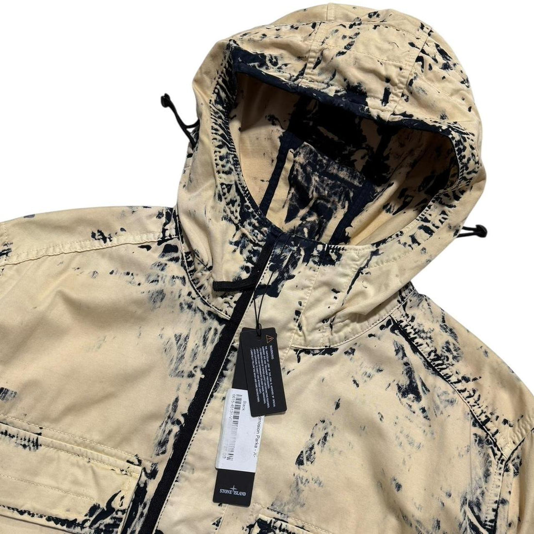 Stone Island 2017 Hand Corrosion On Raso Jacket