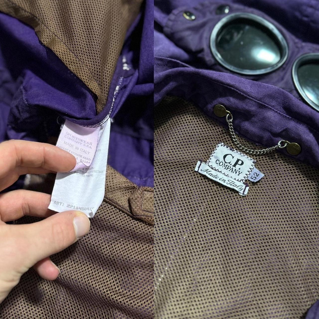 CP Company S/S 1995 Mille Miglia Goggle Jacket