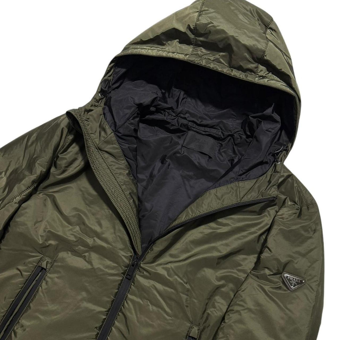 Prada Nylon Padded Down Jacket