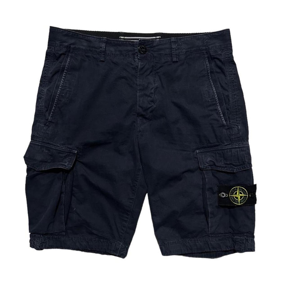 Stone Island Dark Navy Cargos Shorts