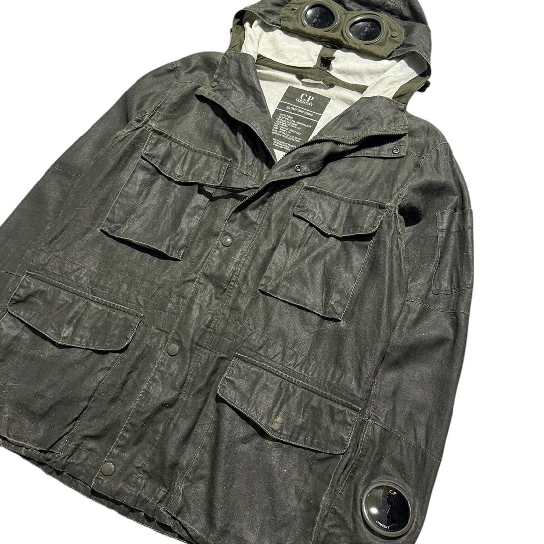 CP Company Plated Linen La Mille Jacket