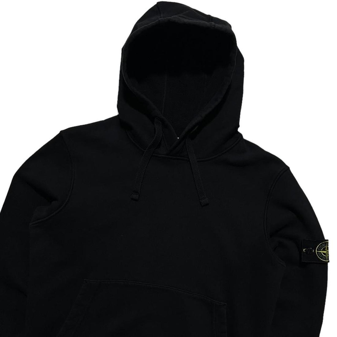 Stone Island Black Pullover Hoodie