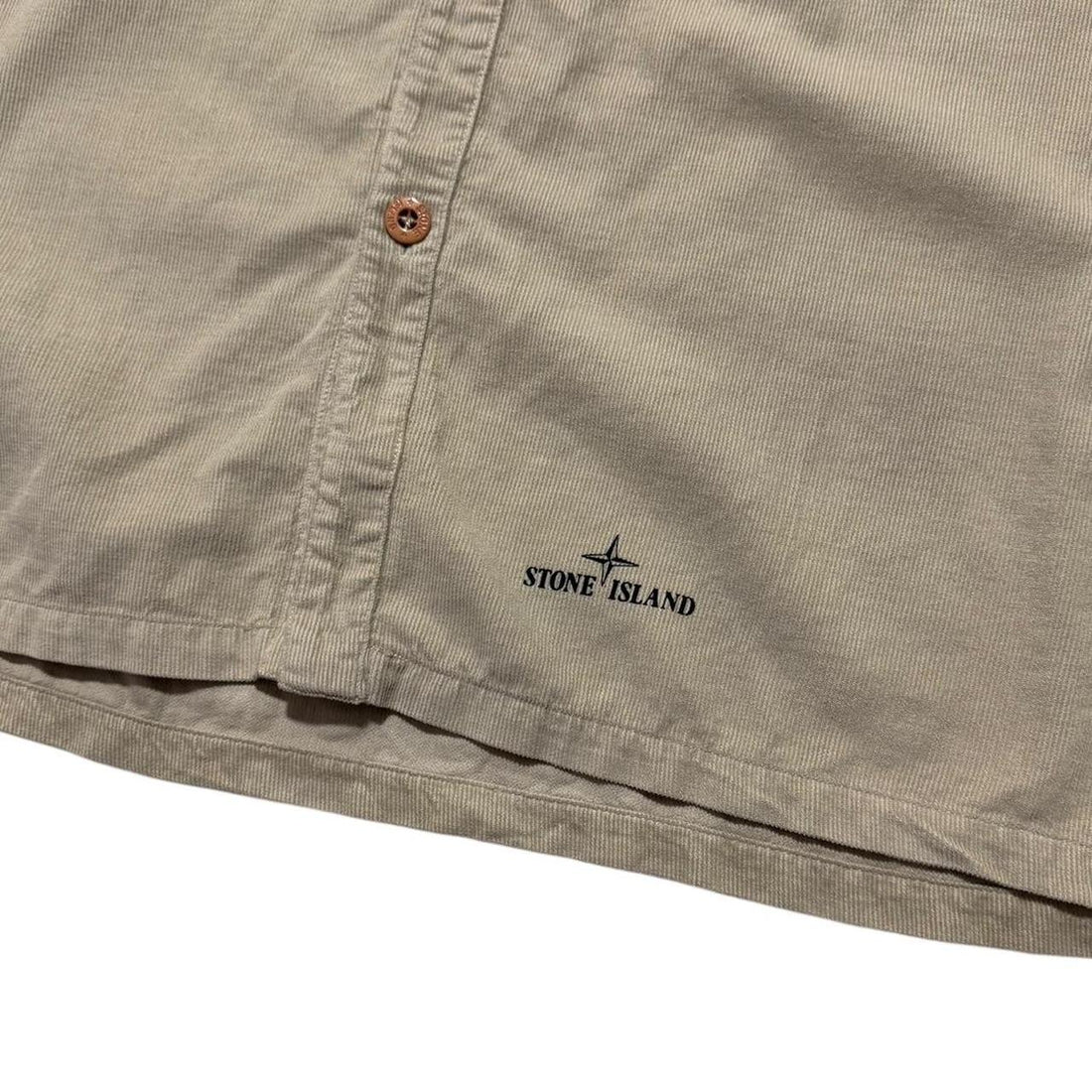 Stone Island Ribbed Cotton Shirt