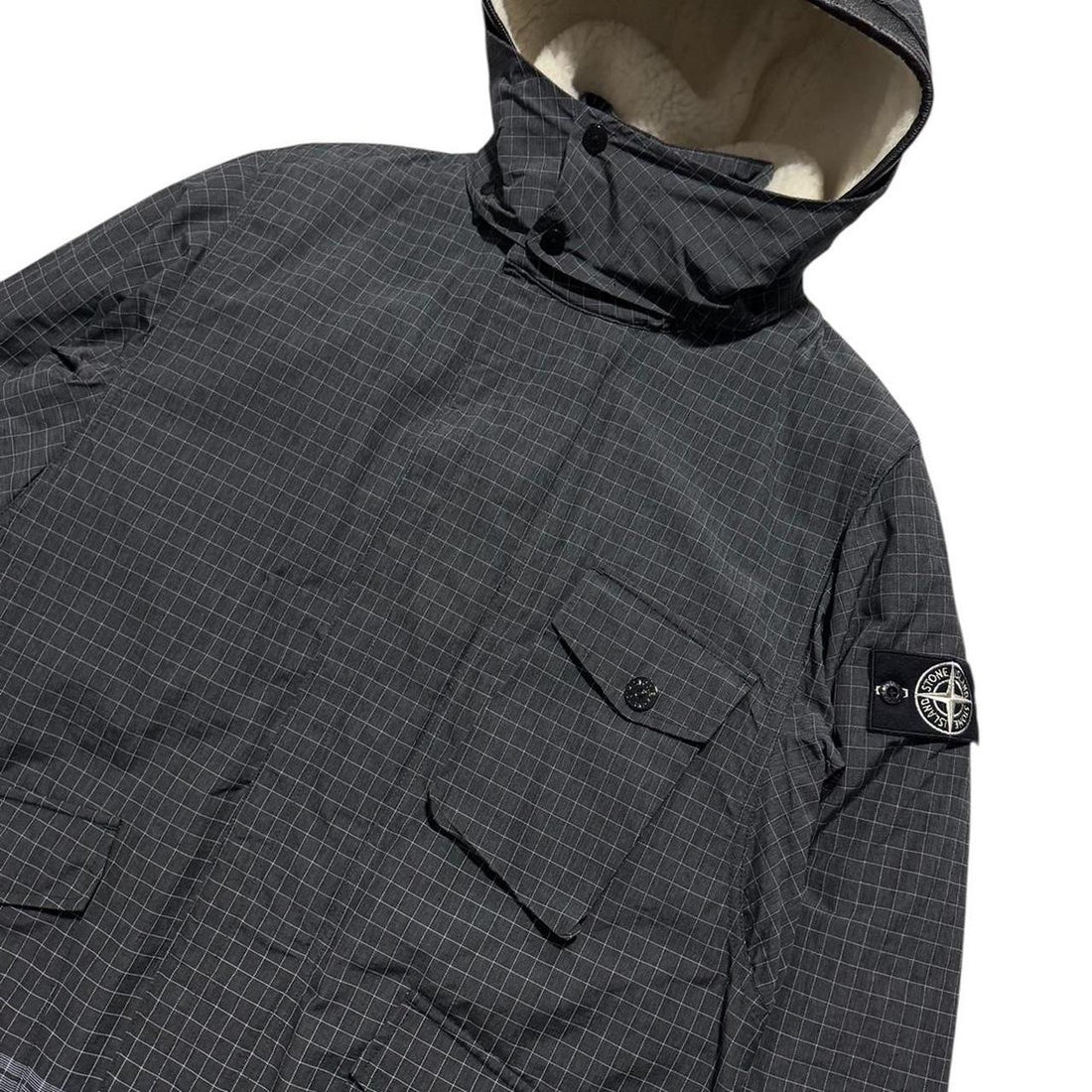 Stone Island Reflective Ripstop Chine Jacket