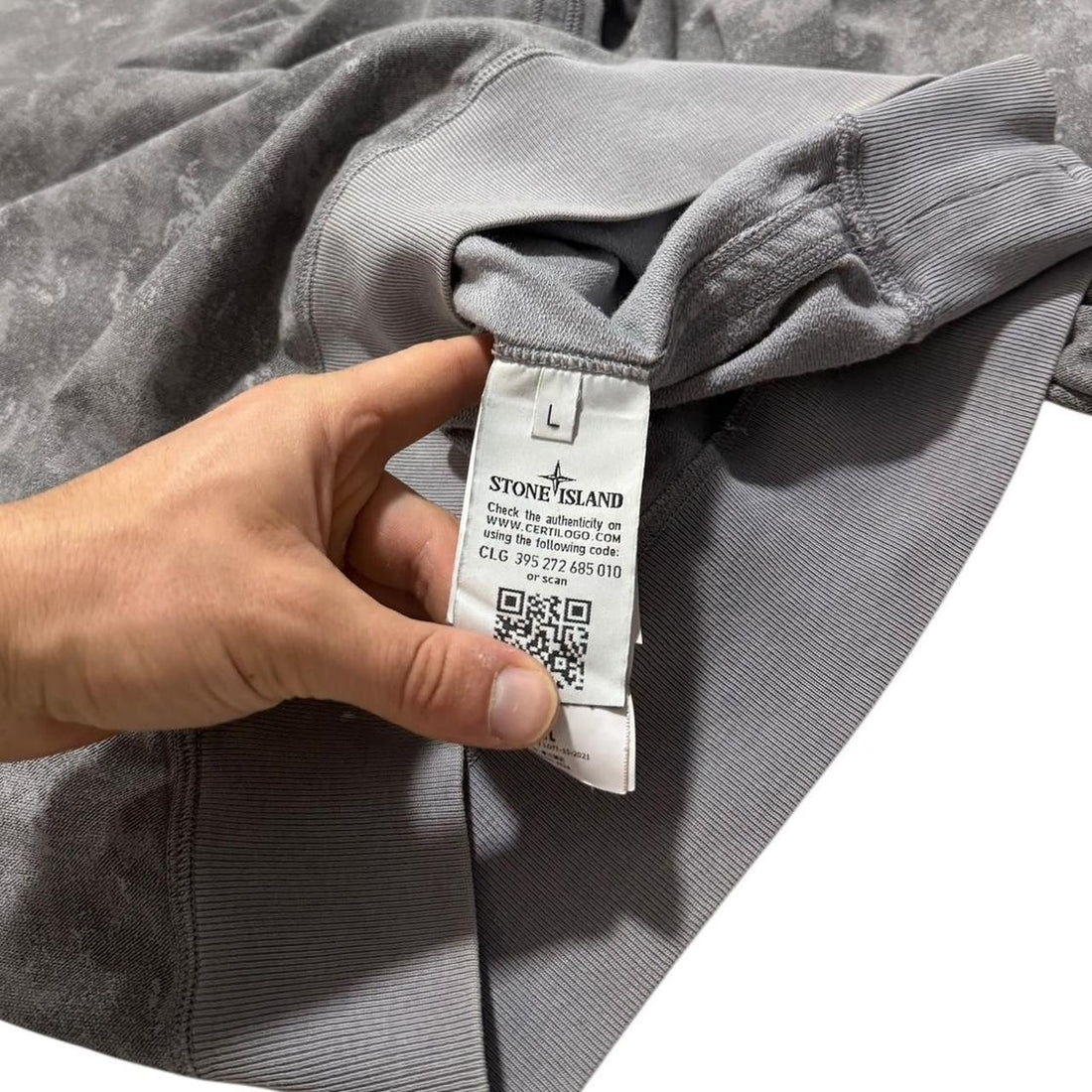 Stone Island Camo Pullover Crewneck