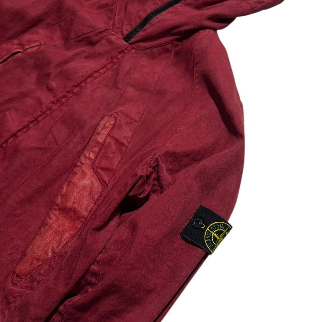 Stone Island 2004 Lino Flax Red Jacket