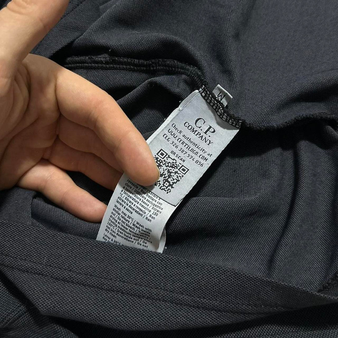 CP Company Long Sleeve Polo Top