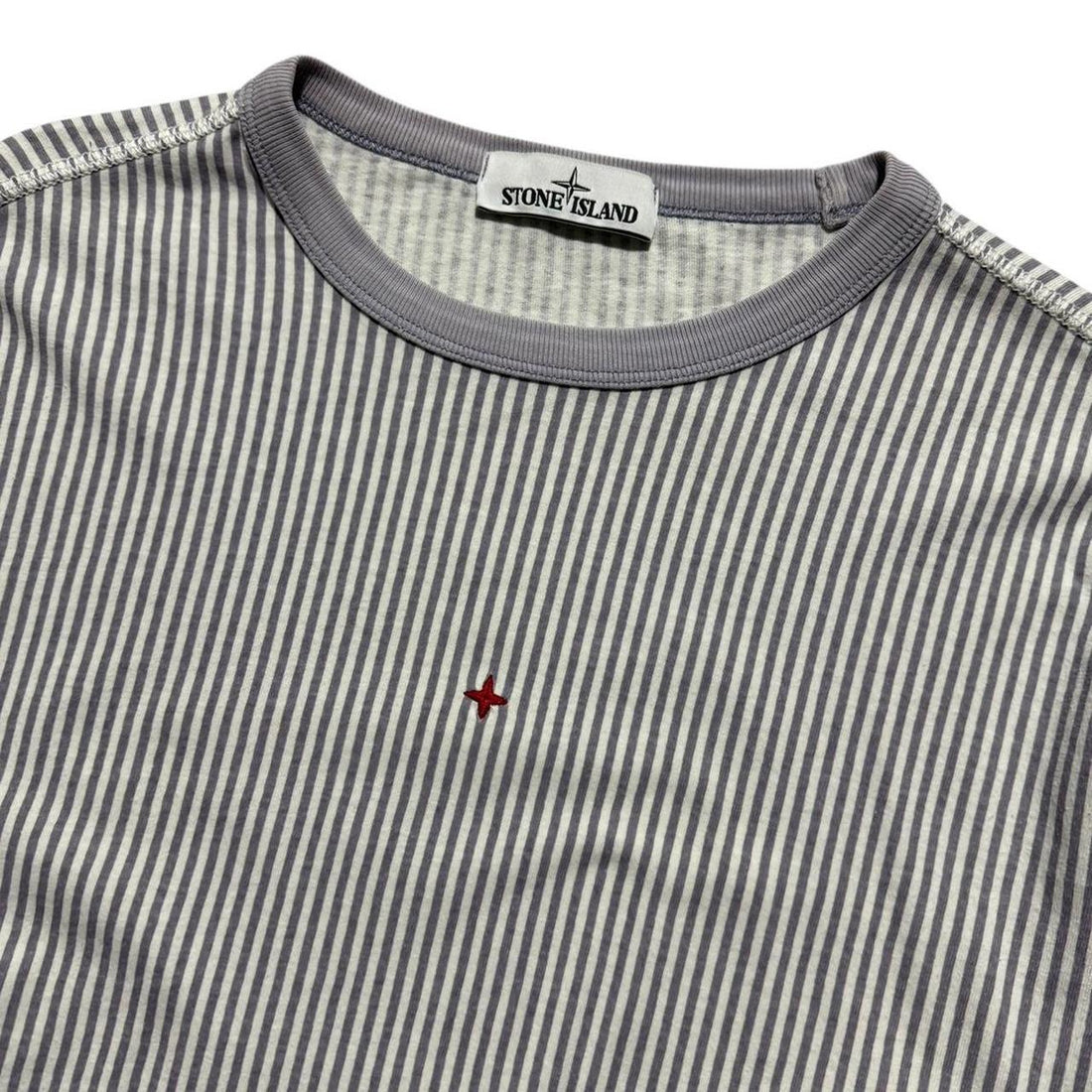 Stone Island Marina Long Sleeve Striped Top