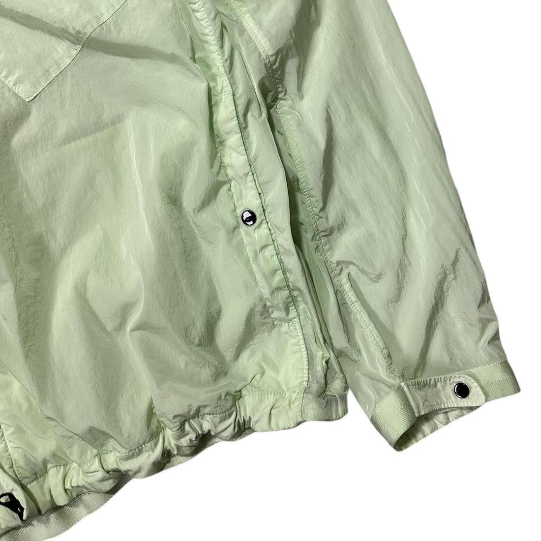 CP Company Lime Nylon Goggle Jacket