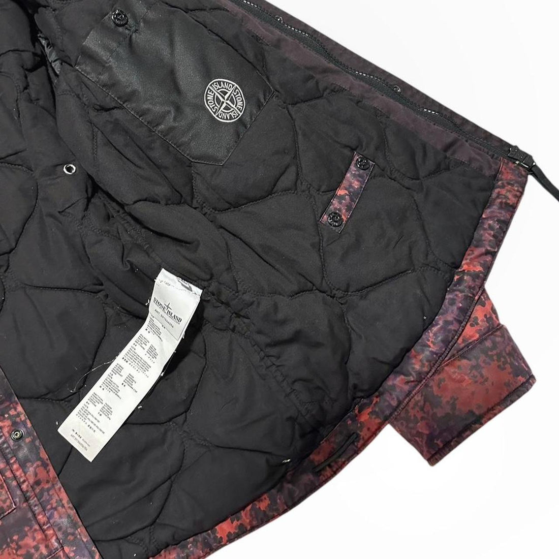 Stone Island Raso Gommato OVO Print Jacket