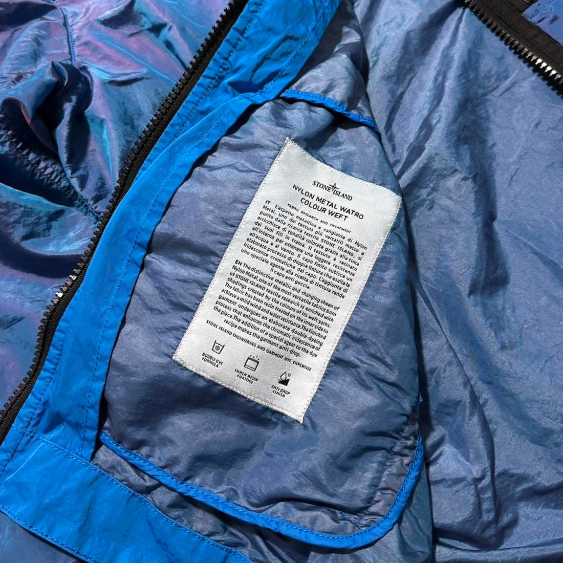 Stone Island Nylon Metal Colour Weft Jacket