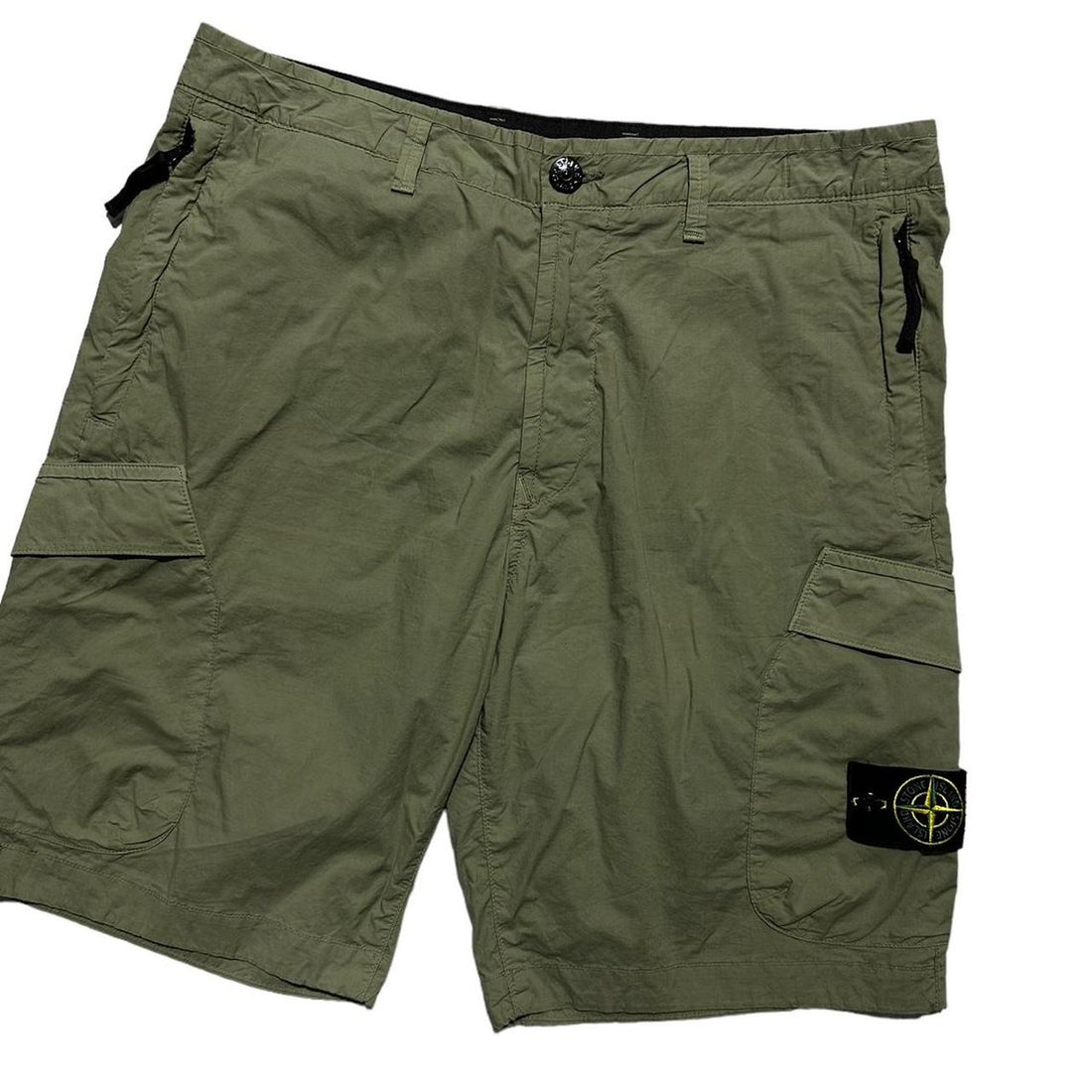 Stone Island Green Shorts
