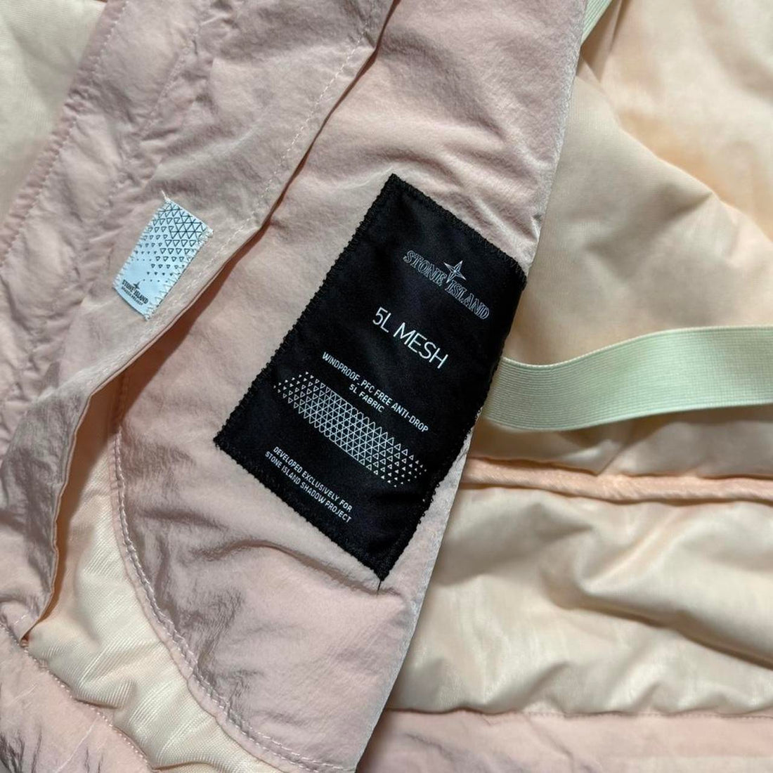 Stone Island Shadow Project 5L Peach Mesh Jacket