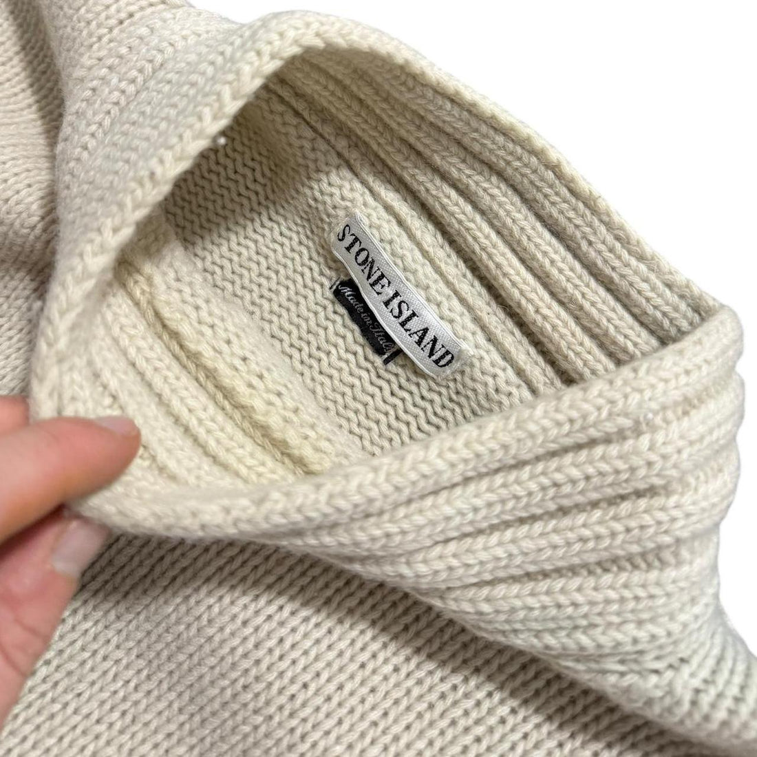 Stone Island 90's Heavy Knit Jumper