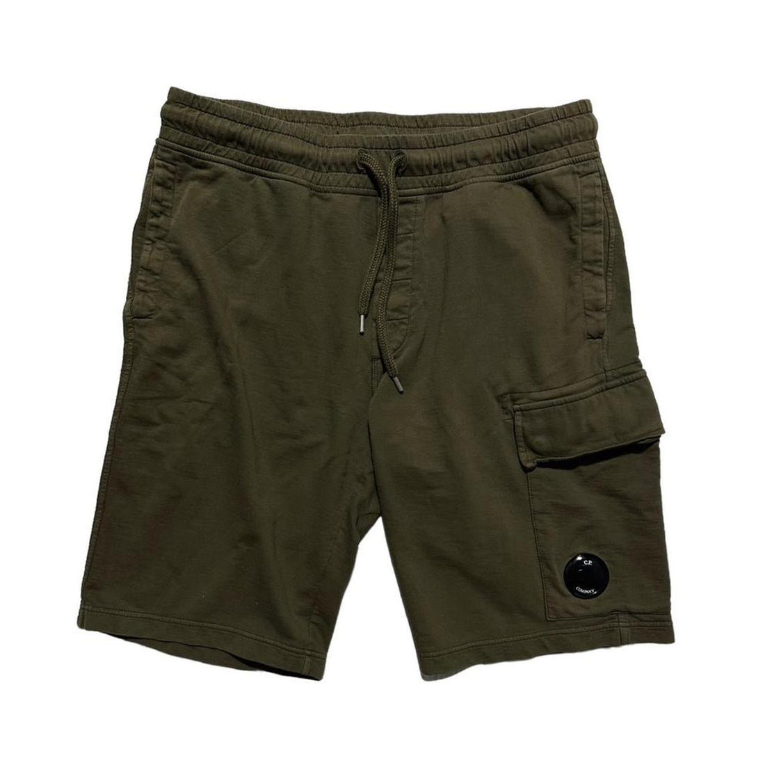 CP Company Khaki Cotton Shorts