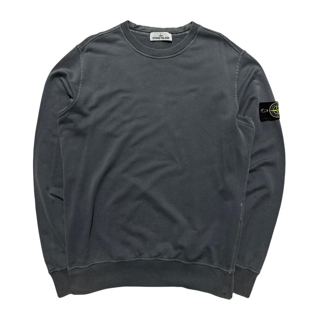 Stone Island Grey Pullover Crewneck