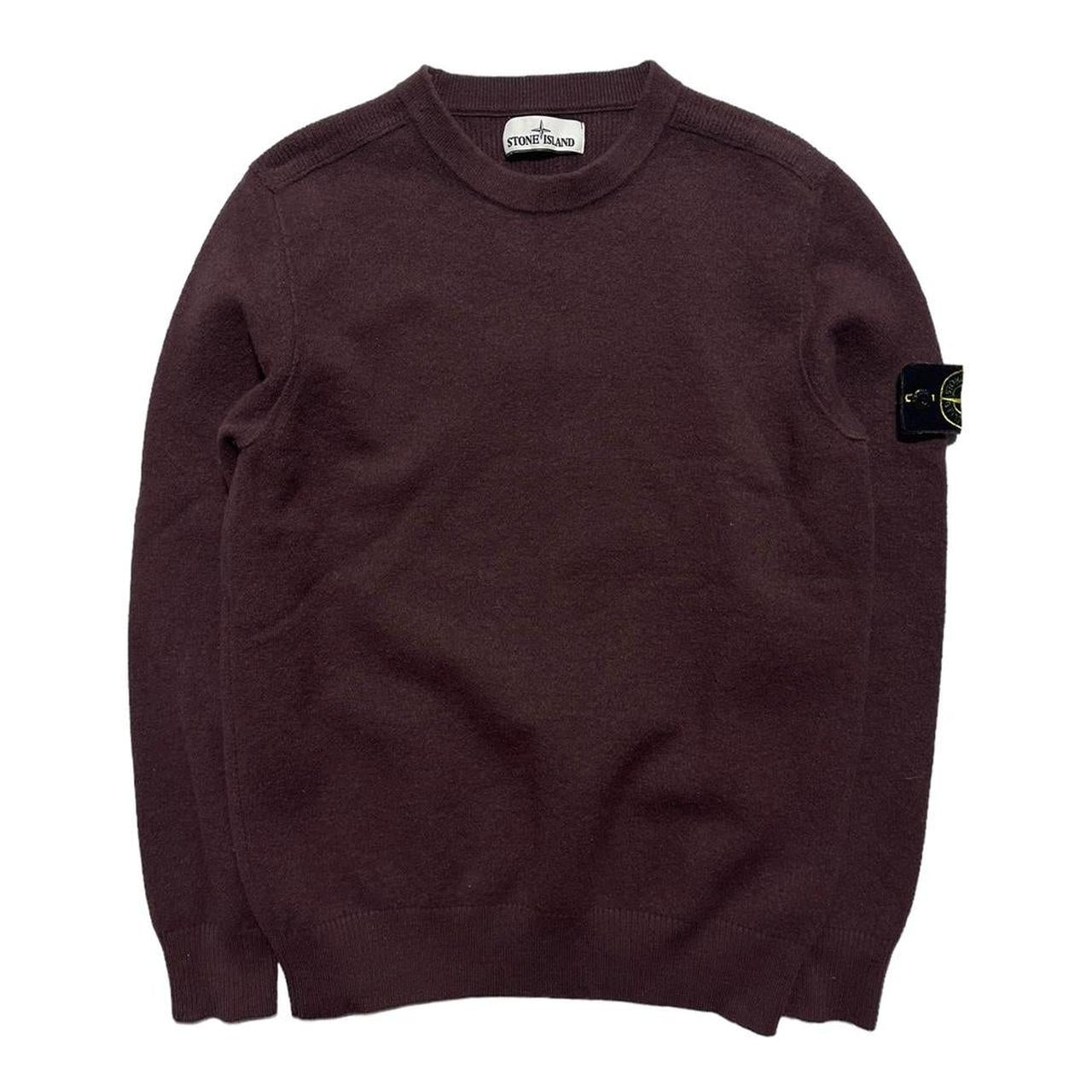 Stone Island Burgundy Pullover Jumper TobyTides