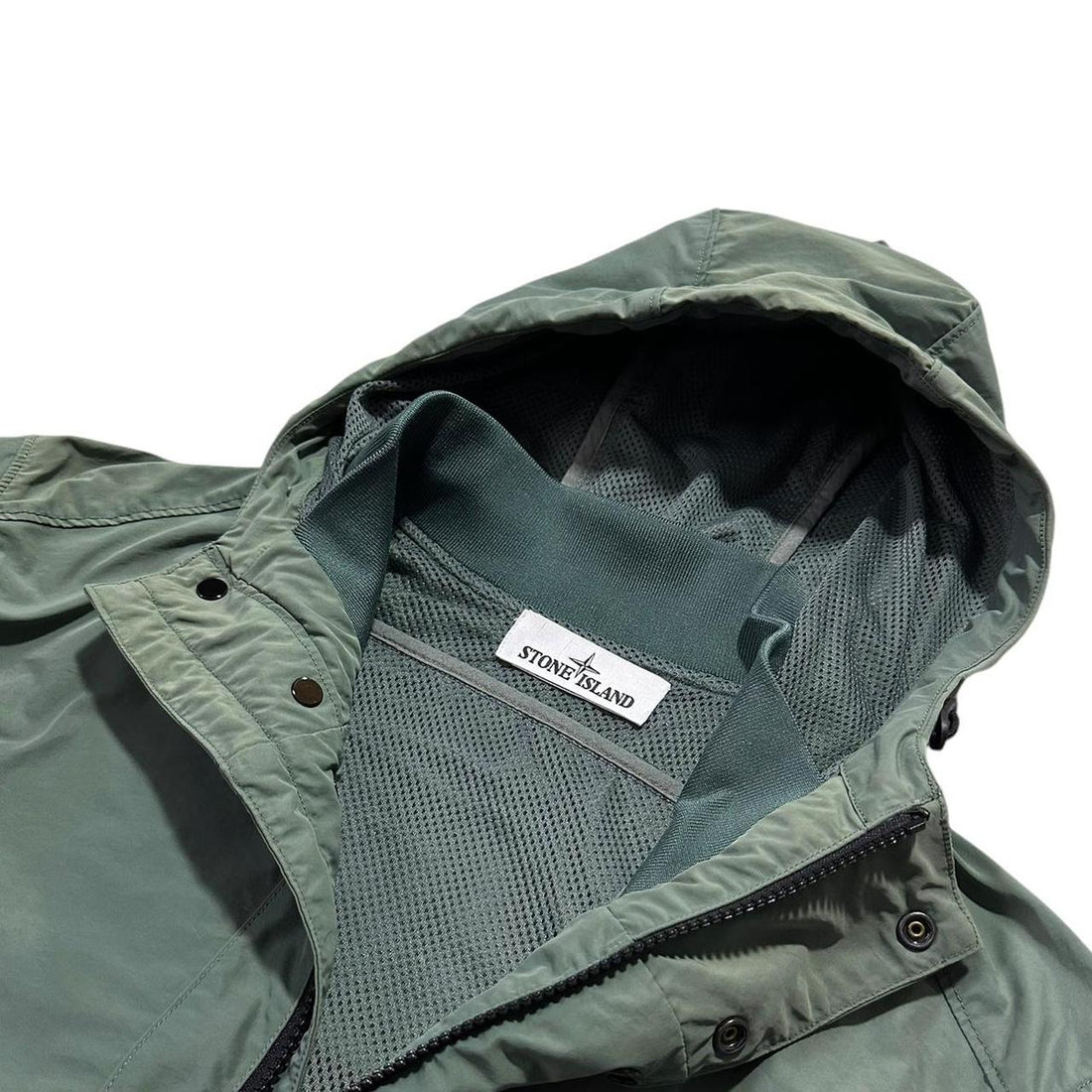 Stone Island Green Micro Reps Jacket