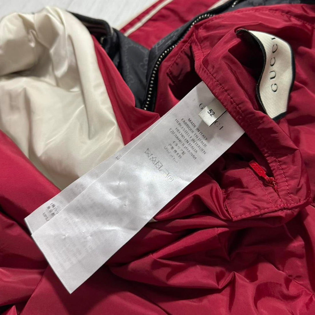 Gucci Monogram Nylon Track Jacket