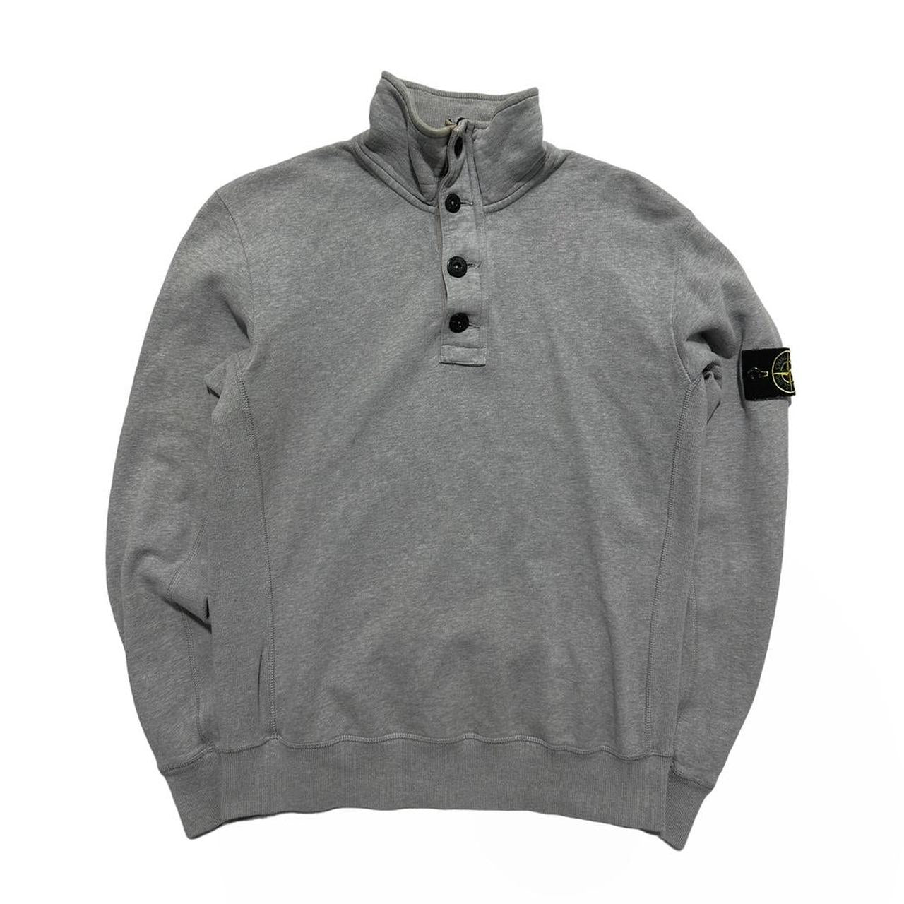 Stone island sale quarter zip fleece