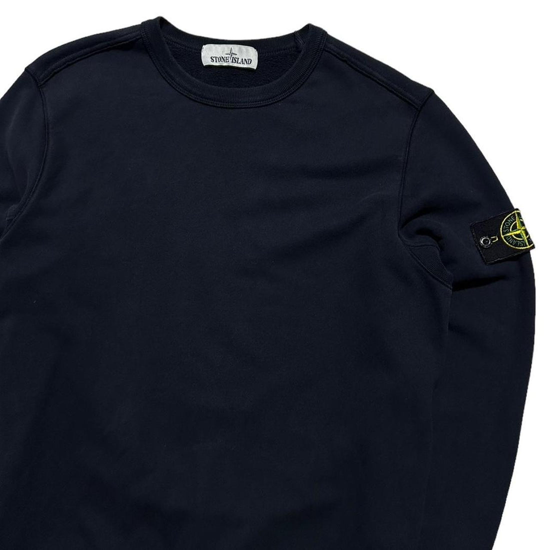 Stone Island Navy Pullover Crewneck