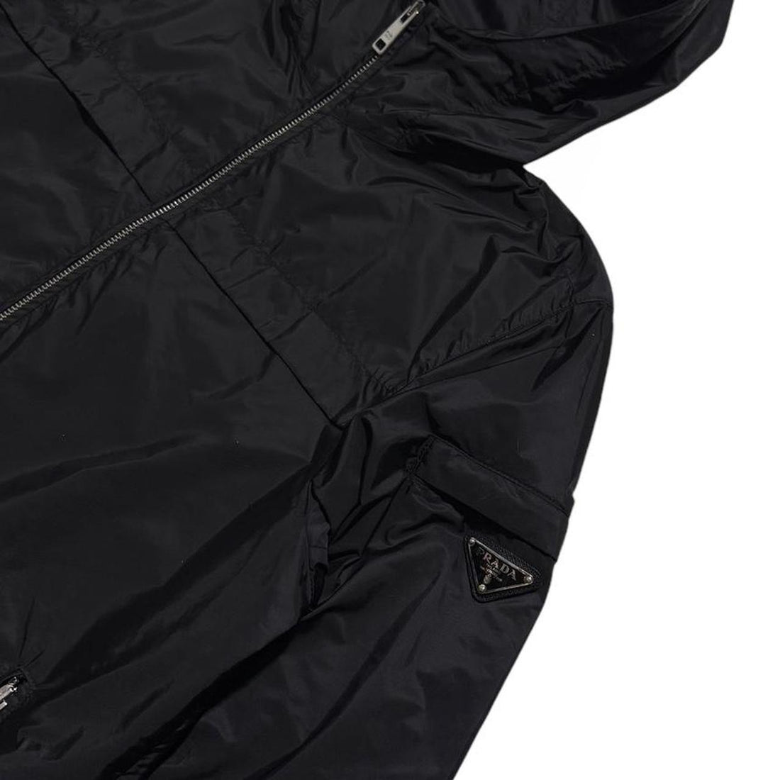 Prada Nylon Windbreaker Jacket