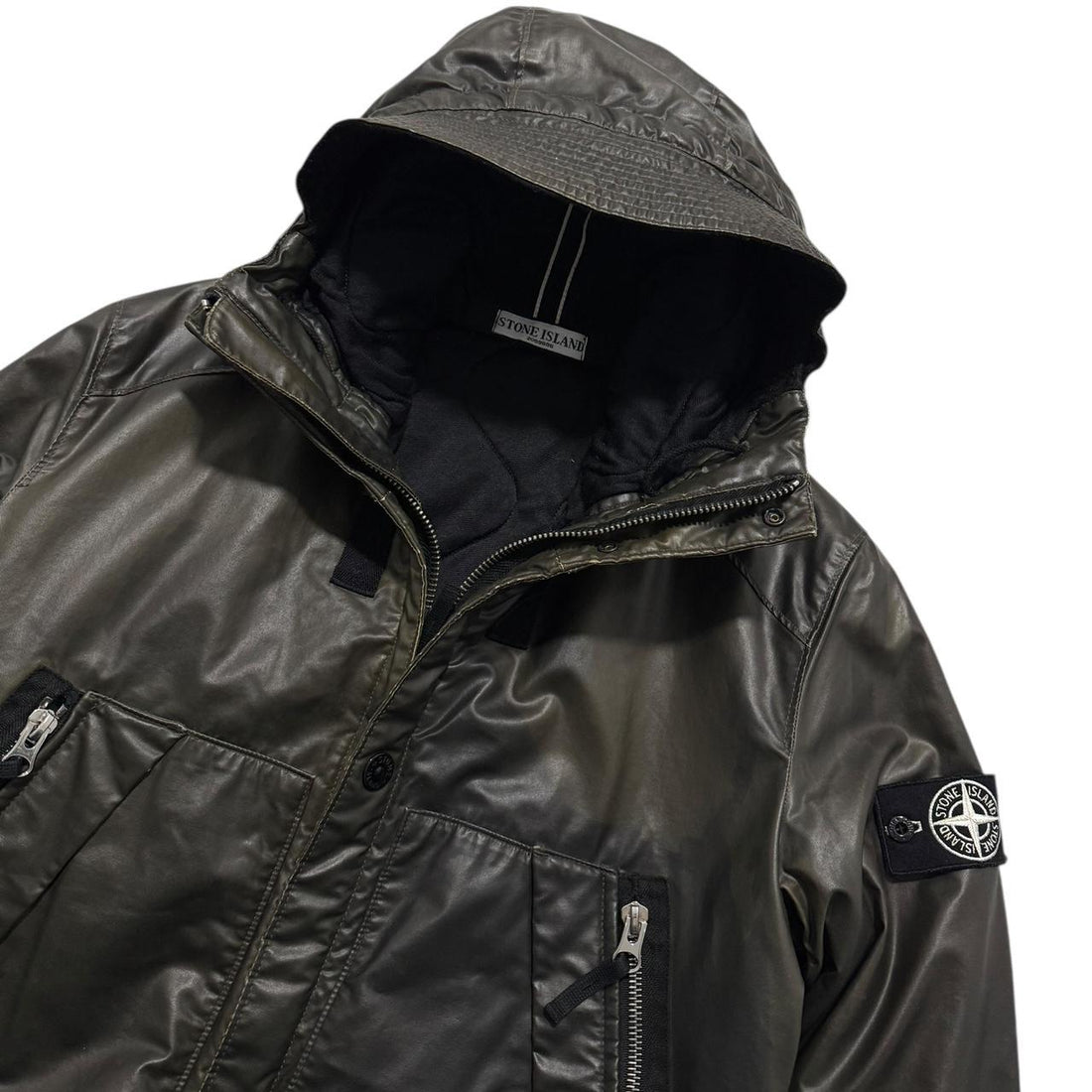 Stone Island Waxed Ice Jacket