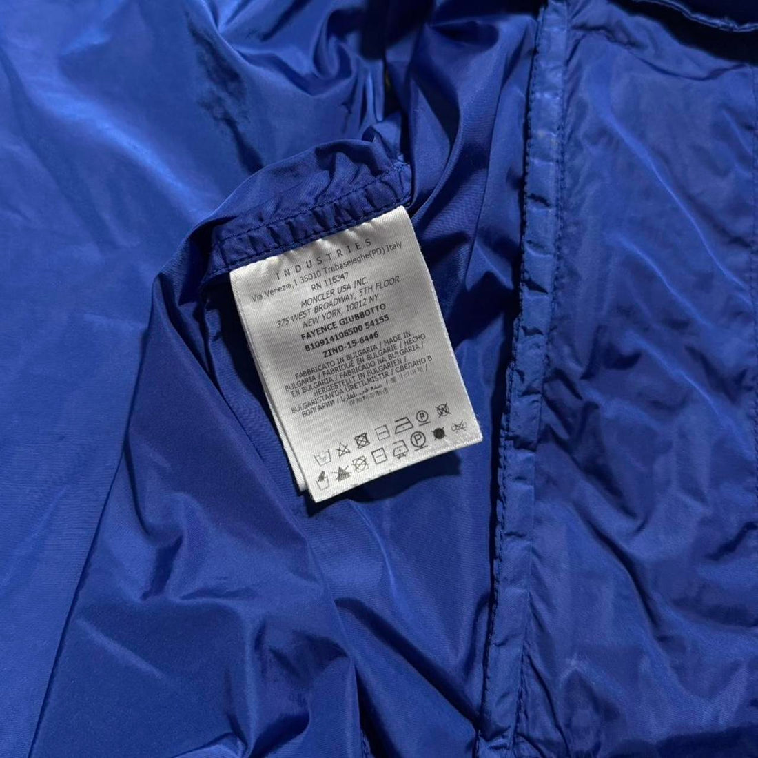 Moncler Fayence Nylon Jacket